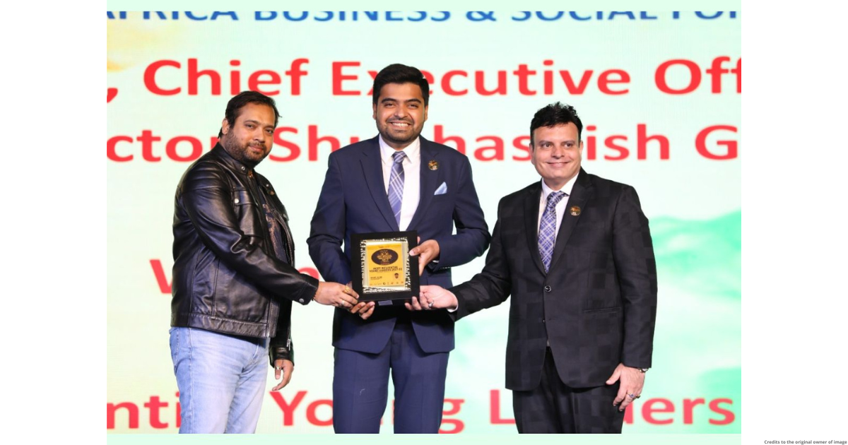 Jaipur realtor Mohit Jajoo honoured with AsiaOne Most Influential Young Leader 2021-22 award in New Delhi